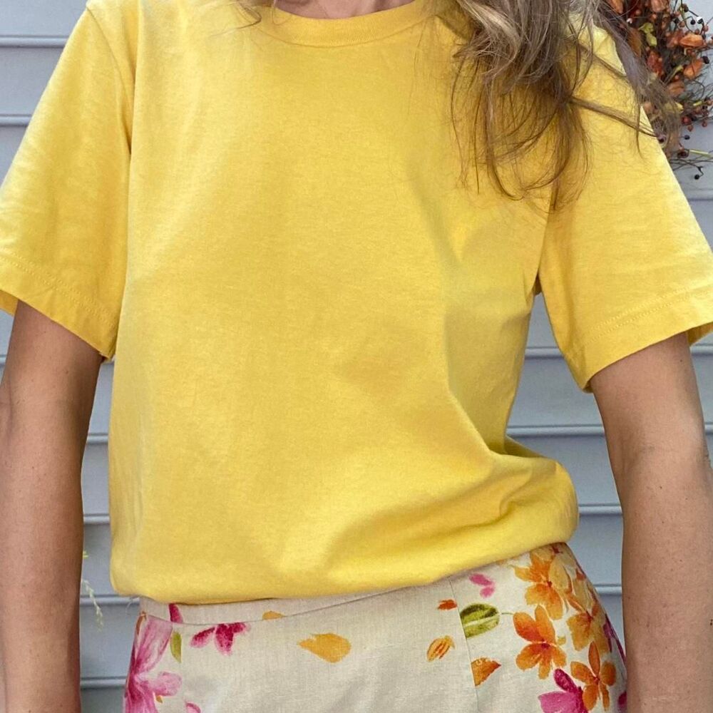 Bella-canvas Women's Yellow T-shirt